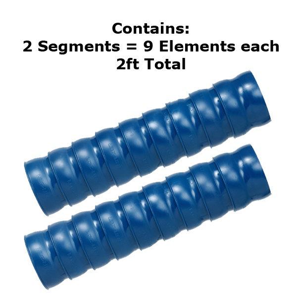 Picture of Lockwood Products 81202 Accessories 2-1/2" Vacuum Hose, 1-Ft Segment (2/Pk)